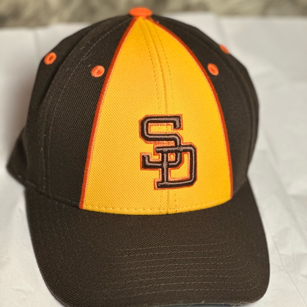 American Needle Brown and Yellow Cap